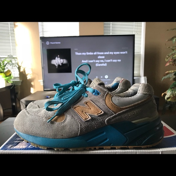 New Balance NB 999 X Concepts Seal Baby Gray Sz 9 - Picture 2 of 5